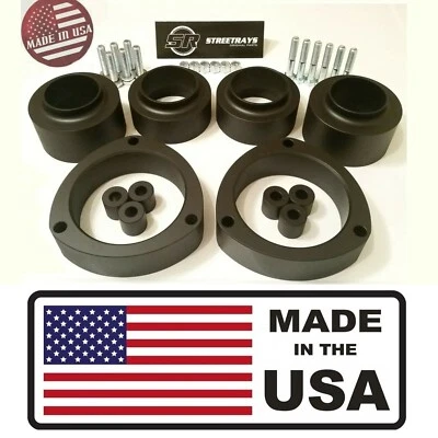StreetRays 2" Kit de elevación 99-05 Geo Tracker/Suzuki Vitara Billet Coil Spacer NEGRO Foto 1 de 4