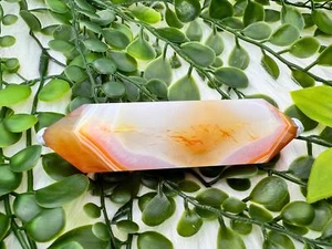 Carnelian Double Terminated Point - 4.1" Carnelian DT - High Quality Carnelian - Picture 1 of 10