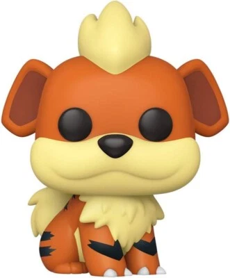 FUNKO POP! GAMES POKEMON GROWLITHE #597 CANINOS FUKANO VINYL FIGURE 9CM NUOVO - Immagine 1 di 4