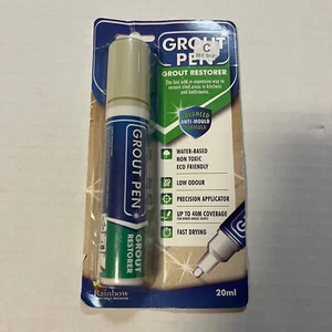 Grout Pen Ivory Tile Paint Marker: Waterproof Tile Grout Pen Wide Tip 15 mm NEW - Picture 1 of 7