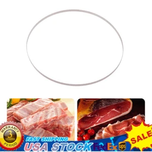Lama per seghetto a nastro 1650 mm x 0,56 mm x W16 mm 5 pezzi 4 TPI tagliacarne ossa macellaio senza fine - Foto 1 di 12