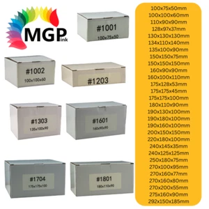White Mailing Box Shipping Packing Cardboard Box AU post Satchel small medium - Picture 1 of 88