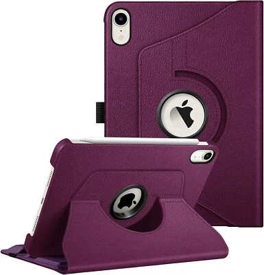Rotating Case for iPad Mini 7 (A17 Pro) 2024 360 Degree Swiveling Stand Cover - Image 1 of 4