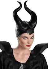 Maleficent Horns Headpiece Disney Fancy Dress Halloween Adult Costume Accessory