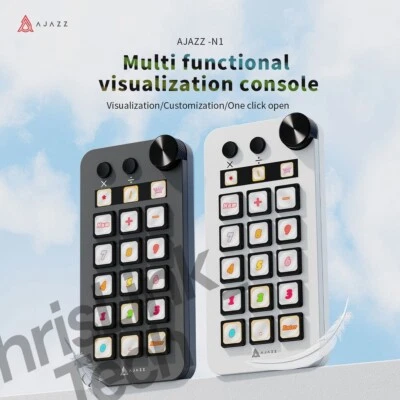 Ajazz N1 Multimedia Controls Multi-Function Desktop Assistant - Image 1 of 4