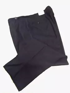 Cardi Men's Luxury Black Tuxedo Pants w/Adjustable Waist Size 51 to 53 - Picture 1 of 5