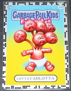 CUBO DE BASURA NIÑOS 2011 FLASHBACK 2 ""PLATA"" tarjeta #42b Lotta Carlotta - Imagen 1 de 4