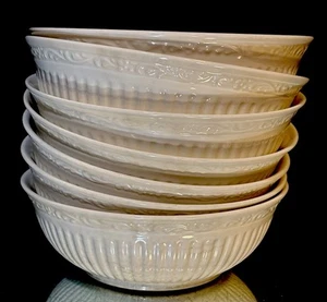 Mikasa..Italian Countryside…(8)…Coupe Cereal Bowl…7.25”…All Appear Unused..BIN - Picture 1 of 17