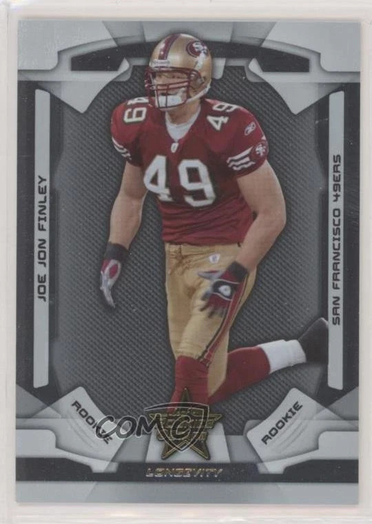 2008 Leaf Rookies & Stars Longevity Rookie /999 Joe Jon Finley #139 RC - Image 1 of 2