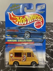 New Mattel Hot Wheels 1/64 Virtual Collection Ice Cream Truck Item #27110 #144 - Picture 1 of 3