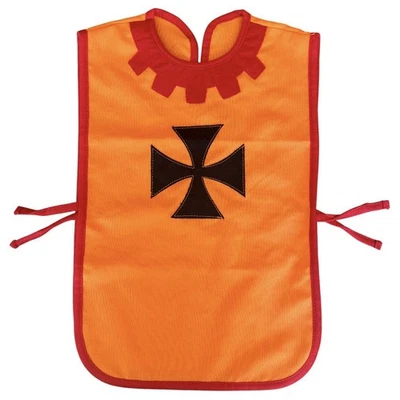 Disfraz de Caballero Cruzado Medieval Infantil Túnica Abrigo Cruz Templaria Halloween Foto 1 de 3