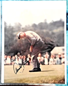 ARNOLD PALMER 8x10 Autographed Photo With PSA DNA Authenticity Certificate - Picture 1 of 4