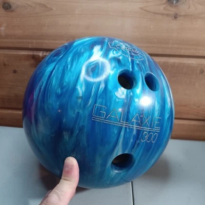 Bola de boliche Galaxie 300 de colección - 12 lb - azul aguamarina deportes aguamarina  Foto 1 de 4