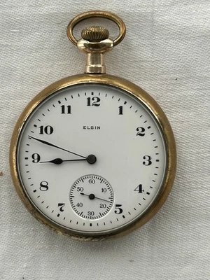 1922 Elgin 16s-7 Jewel-Grade 291-Model 7 Pocket Watch Atlas Warranted 20 Years - Image 1 of 4