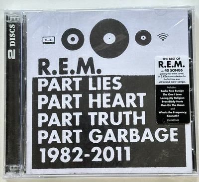 REM - The Best Of 1982-2011 2 CD Set New Factory Sealed + Hype Sticker - Image 1 of 2