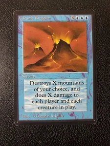 Volcanic Eruption Limited Edition - Beta Edition Regular NM/LP++ Magic MTG - Picture 1 of 10