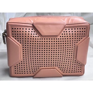 LEE SAVAGE Leather Bag Made in Italy Comes with box - Salmon like color - Picture 1 of 12