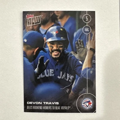 2016 Topps Now #323 Devon Travis Blue Jays Only 215 Made   - Image 1 of 2