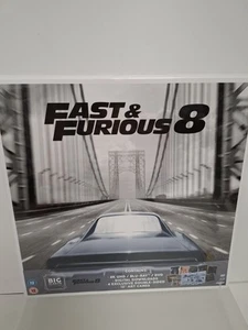 NEW SEALED FAST FURIOUS 8 BIG SLEEVE EDITION 4K UHDBLU RAY & EXCLUSIVE 12" CARDS - Picture 1 of 5
