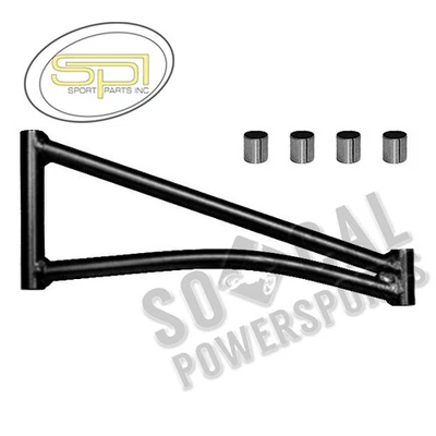 Brazo en A superior SPI Chrome Moly negro para Arctic Cat M8 EFI 153 Sno Pro 2007-2010 Foto 1 de 2