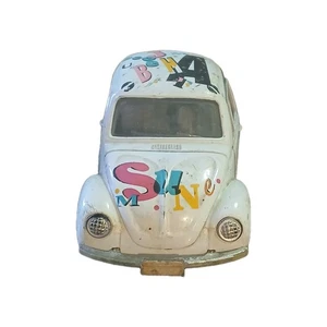 SUPERIOR SUNNYSIDE VW BEETLE BUG DOORS & HOOD OPEN WHITE 5IN - Picture 1 of 4