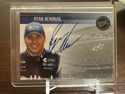 2006 Press pass Authentics Ryan Newman Auto - Image 1 of 2