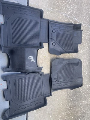 OEM All-Weather Floor Mats – Ford Bronco 4-Door () - Image 1 of 4