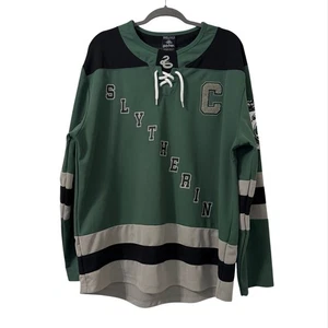 Harry Potter Slytherin Hockey Jersey Mens M Box Lunch Wizarding World - Picture 1 of 5