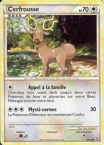 Carte Pokemon " CERFROUSSE " Niveau BASE Dechainement PV 70 64/95 - Imagen 1 de 1
