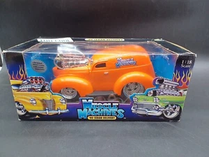 Muscle Machines 1/18 Scale Model Car 71169 - 1940 Sedan Delivery - Orange - Picture 1 of 6