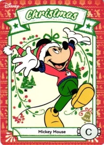 2024 Kakawow Disney Festivals JOY #HLDJ-BWE-42 Base 1 C Christmas Mickey Mouse - Picture 1 of 2