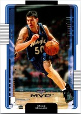 2001-02 Upper Deck MVP Mike Miller Orlando Magic #118