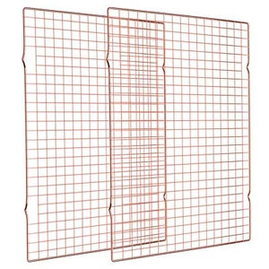 2 Stück 16x10 Zoll Edelstahl Draht Kühlgestell zum Backen Kochen Grillen - Bild 1 von 7