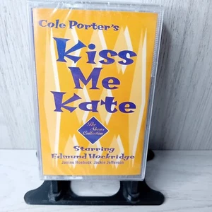 KISS ME KATE COLE PORTERS CASSETTE TAPE ALBUM - NEW SEALED - RARE RETRO - Picture 1 of 4