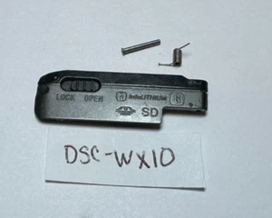 Sony Cyber-Shot DSC-WX10 Digital Camera Door Replacement Part Black - Picture 1 of 2