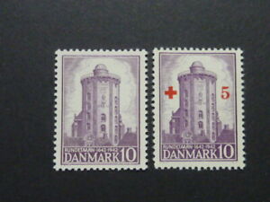 Dänemark 1942/43 MiNr.278+281**Postfrisch 