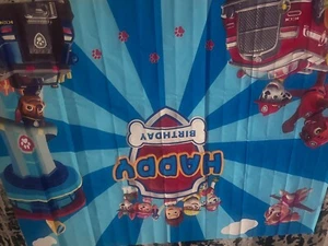 Paw Patrol Happy Birthday Backdrop - Picture 1 of 5
