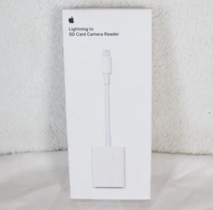 Apple Carte SD Enregistreur Caméra A1595 Lecteur Caméra Blanc Neuf - Photo 1 sur 8