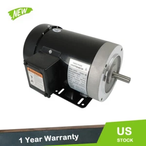 Motore trifase 3HP 3450RPM 60HZ uso generale 230V/460V CW/CCW TEFC 2 poli - Foto 1 di 10