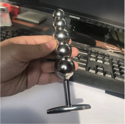 Edelstahl 5 Anal Butt Plug Anal Dildo Anal Prostata Massage Frauen Sex Spielzeug - Bild 1 von 4