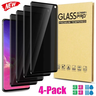 Protector de Pantalla de Privacidad Vidrio Templado 3D para Samsung Galaxy S10 Note10+ 5G S24 Foto 1 de 4