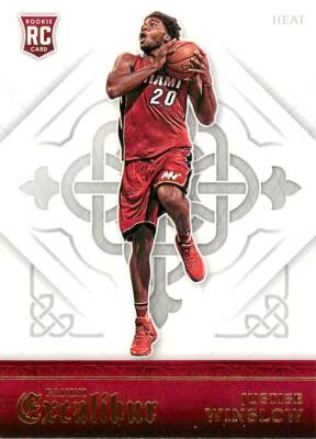 JUSTISE WINSLOW 2015-16 Excalibur ROOKIE RC #159 Heat  - Image 1 of 2