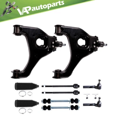 10x Front Control Arm Tie Rod End Sway Bar End Link For Chevrolet Silverado 1500 - Image 1 of 4