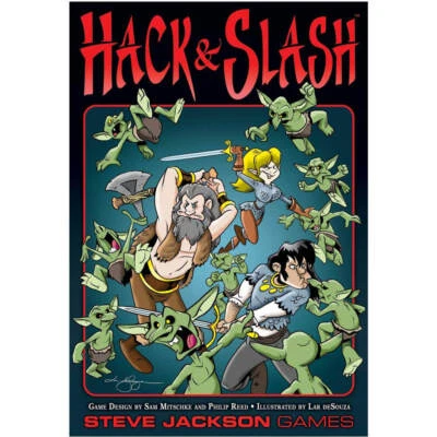 Steve Jackson Games Hack and Slash Board Game 2 to 6 Players Ages 10 and up - Image 1 of 3
