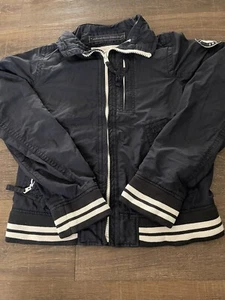 Abercrombie And Fitch saranac Lake Vintage Windbreaker Size Medium Youth - Picture 1 of 12