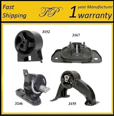 4PCS Motor & Trans Mount For 2009-2010 Chrysler Sebring 3.5L 2WD Exc. Touring - Image 1 of 4