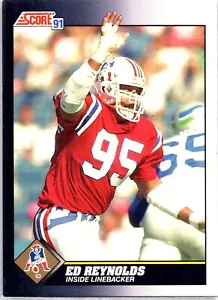 1991 Score #479 Ed Reynolds - Picture 1 of 2