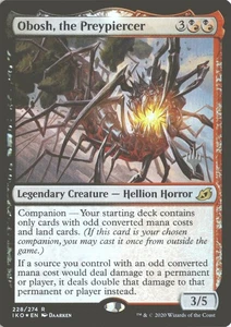 Sello promocional Ikoria MTG Obosh, the Preypiercer (228) *Foil* MT/NM envío gratuito - Imagen 1 de 2