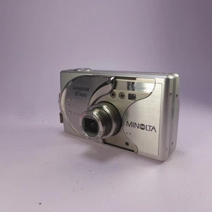 Minolta Digital Camera Dimage G400 4.0MP Silver Tested - Picture 1 of 7