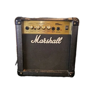 Marshall MG 10CD Electric Guitar Amp 10 Watt Guitar Amplifier Black/ Gold Unit - Image 1 of 4
